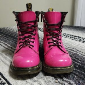 Dr. Martens Youth 1460 Hot Pink Patent